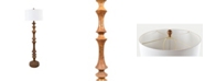Crestview Evolution by Collection Caleb Resin Wood Floor Lamp